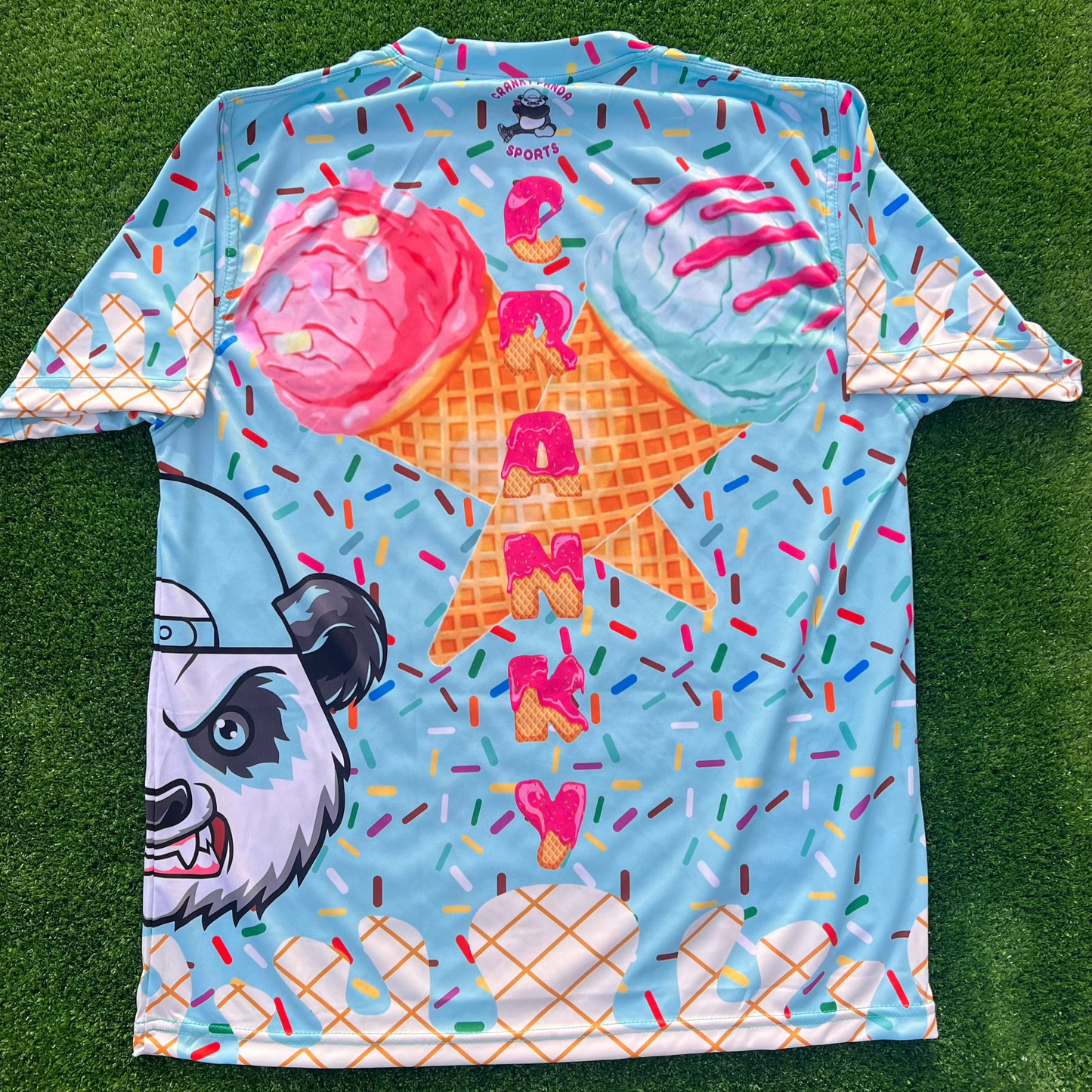 Blue Sprinkles Unisex Softball Jersey