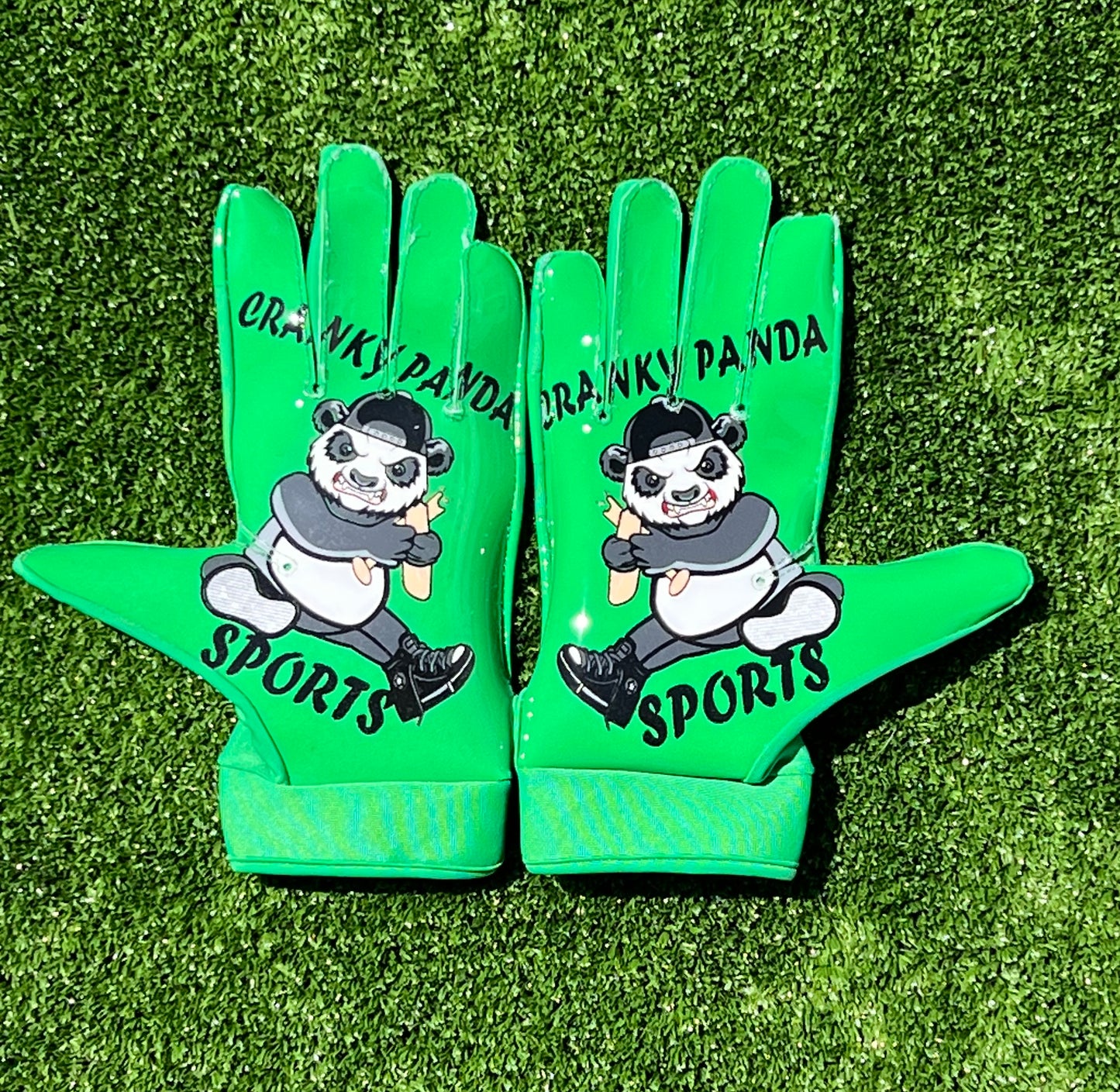 Green Batting Gloves