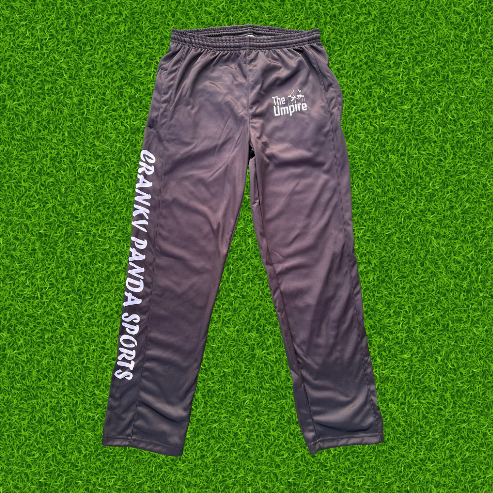 the umpire sweatpants cranky panda sports