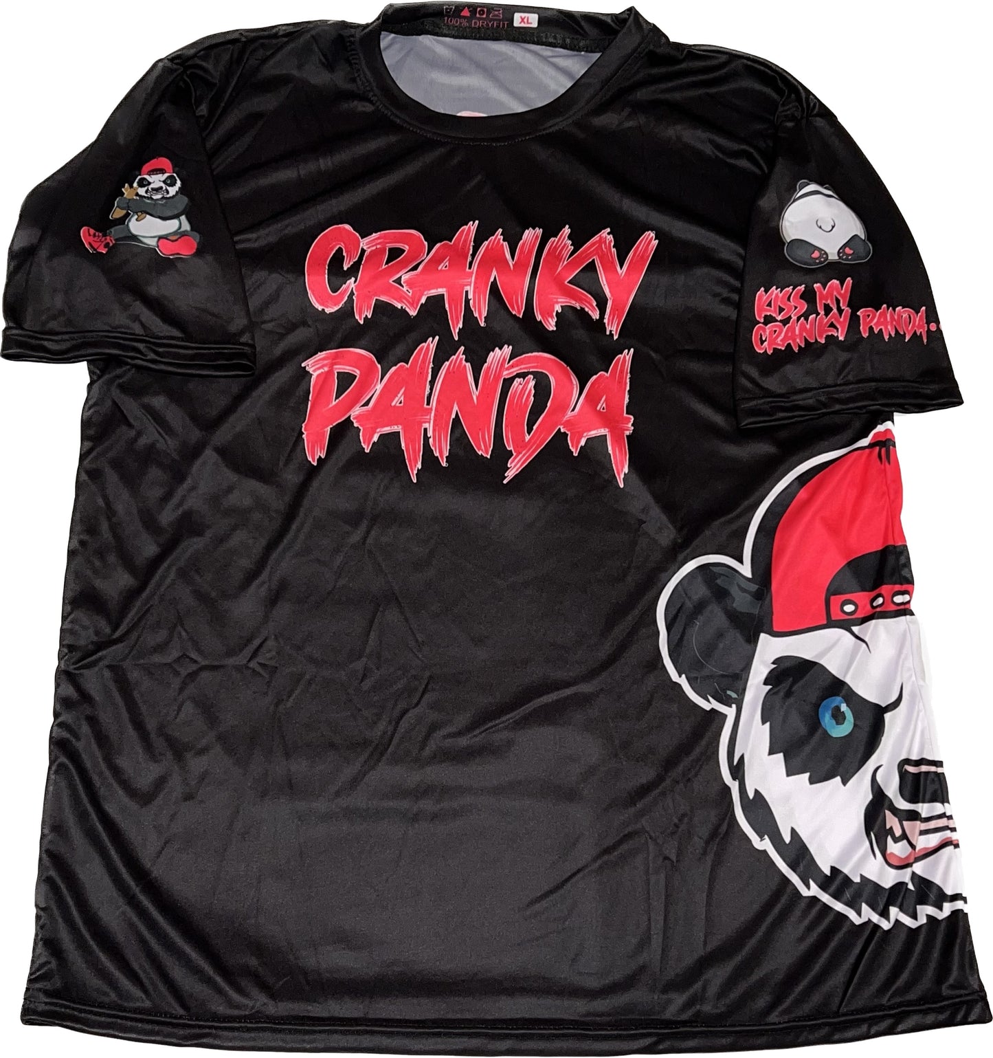 Black & Pink Unisex Softball Unisex Jersey