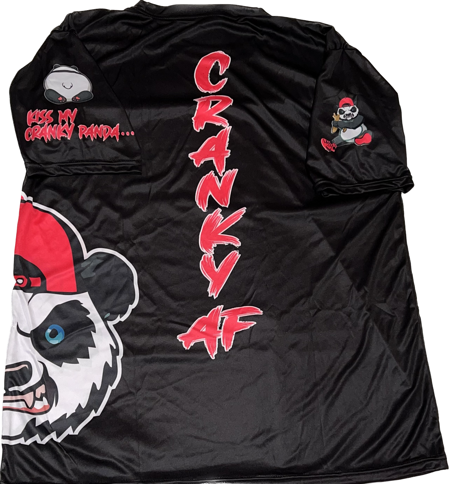 Black & Pink Unisex Softball Unisex Jersey
