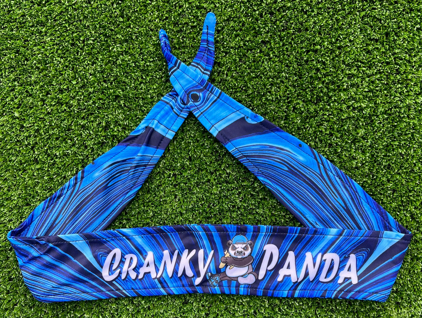 Blue Swirl Headband
