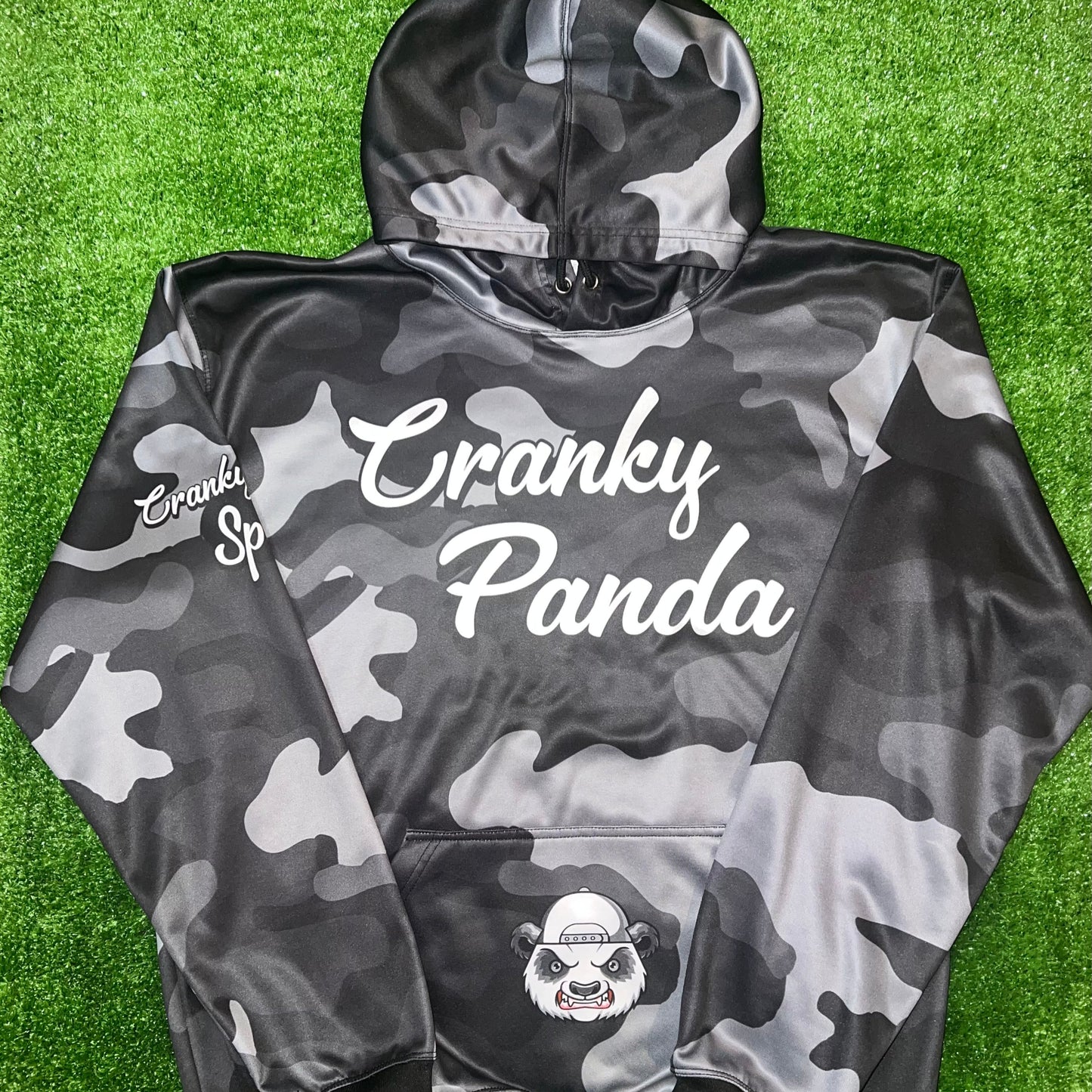 Black Camo Unisex Fleece Hoodie
