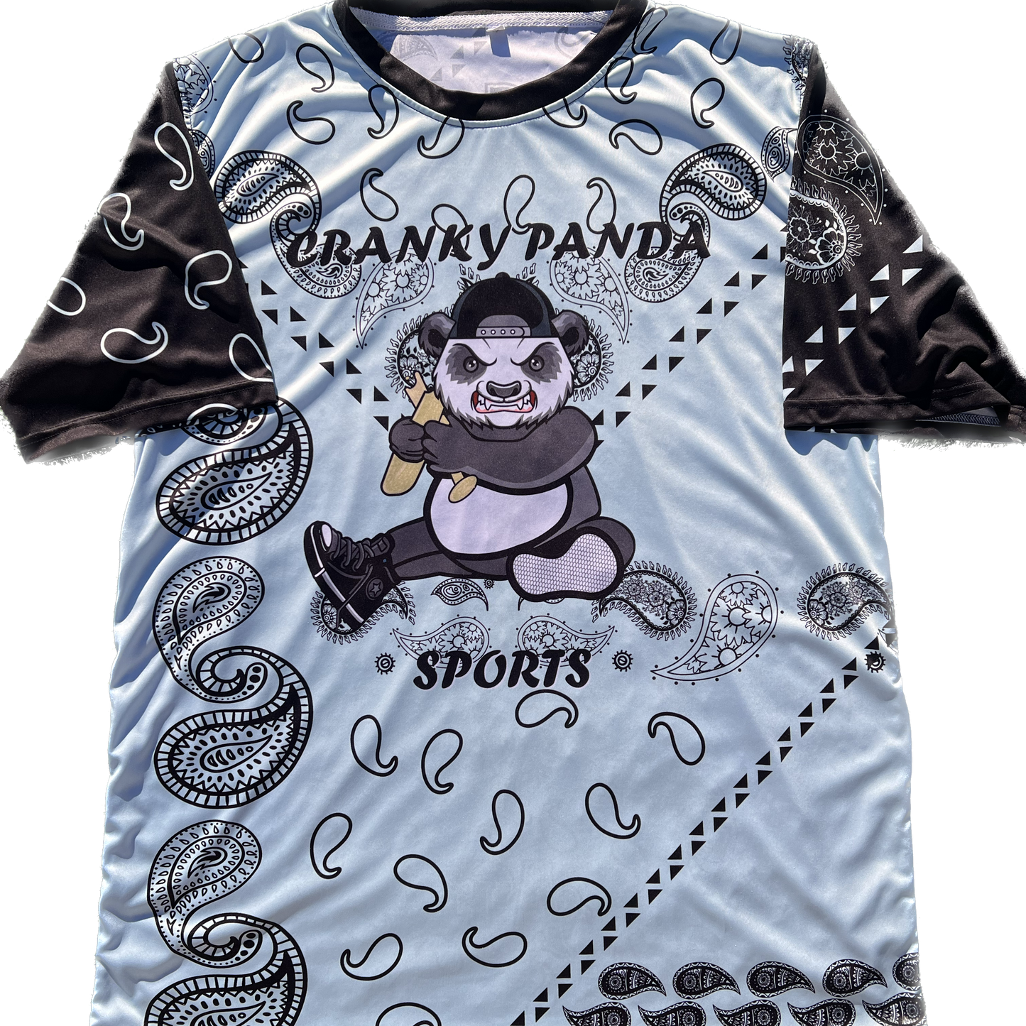 Tiffany Blue Paisley Unisex Softball Jersey