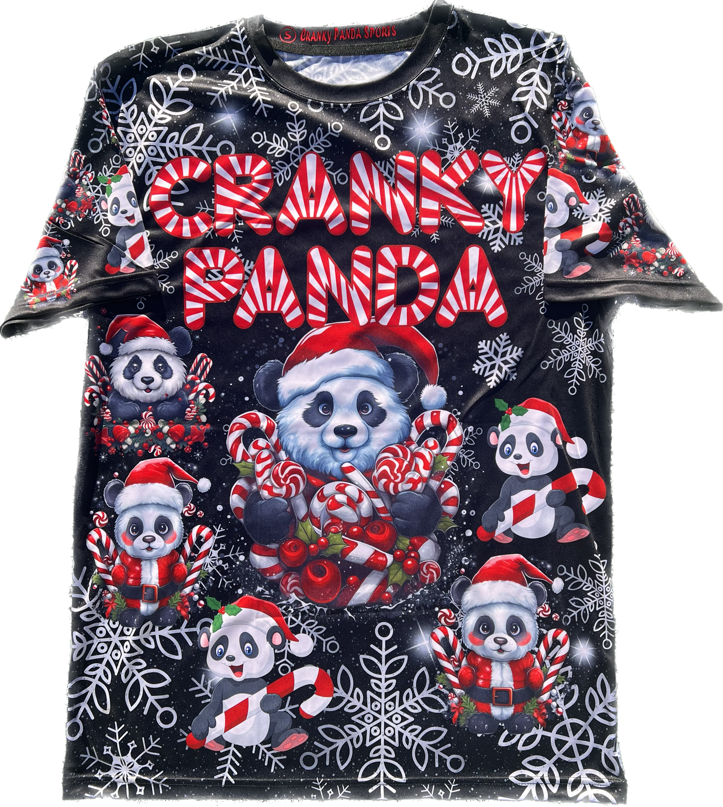 Candy Cane Unisex Softball Jersey