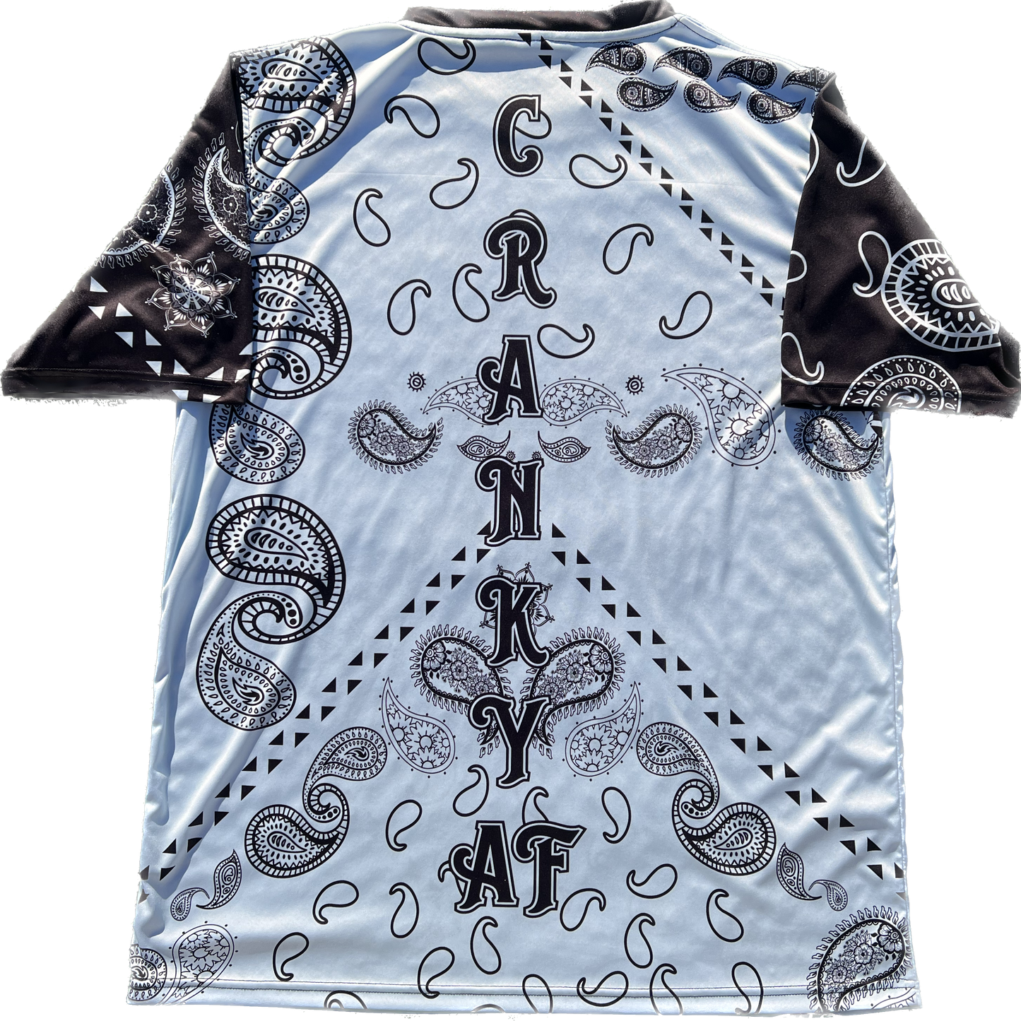 Tiffany Blue Paisley Unisex Softball Jersey