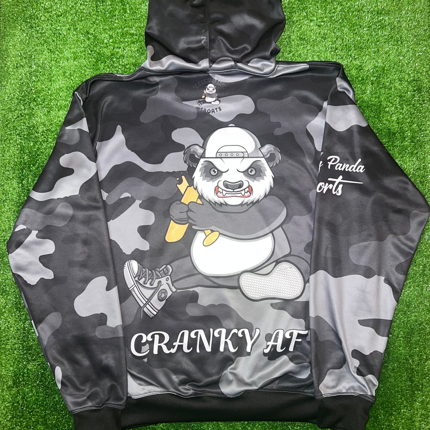 Black Camo Unisex Fleece Hoodie