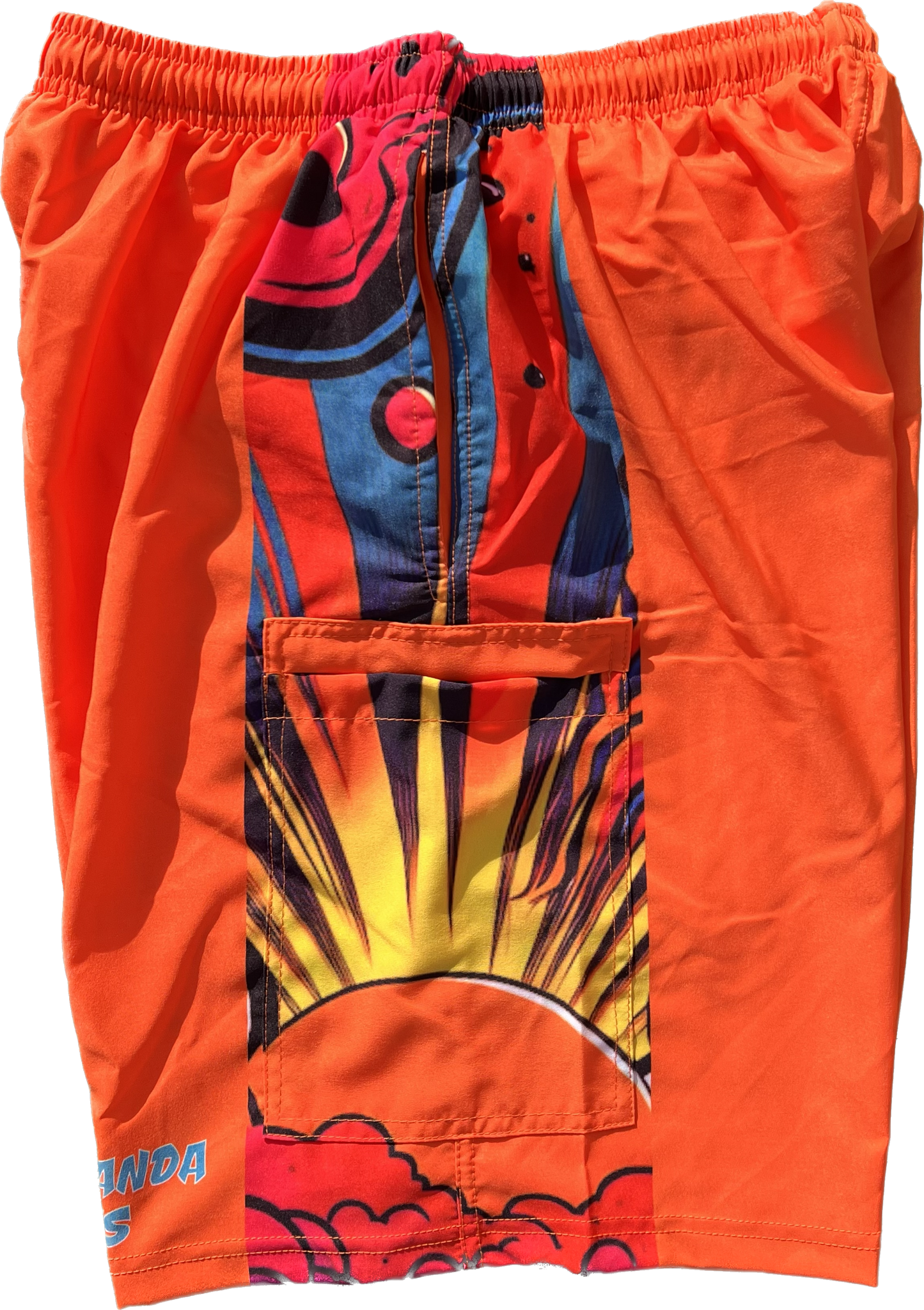 Cranky Panda Pop Art Softball Shorts