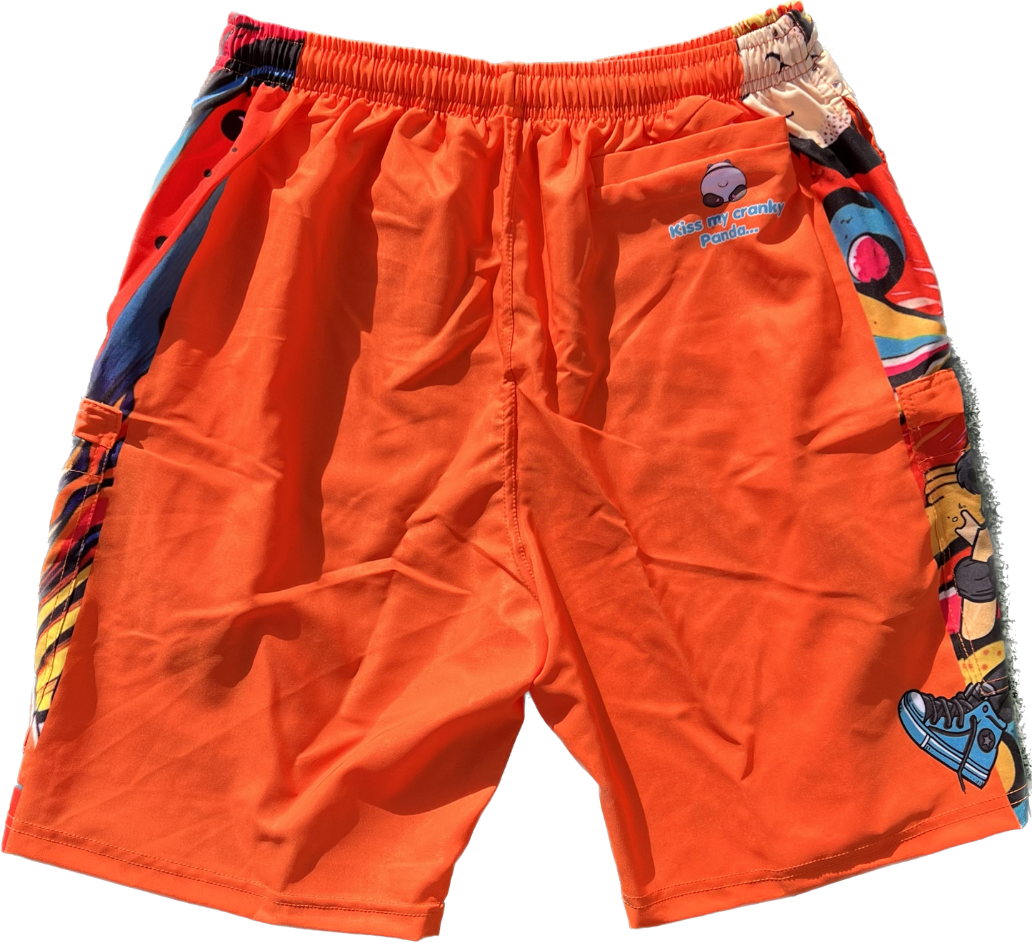 Cranky Panda Pop Art Softball Shorts