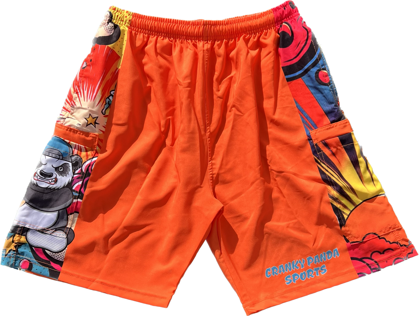Cranky Panda Pop Art Softball Shorts