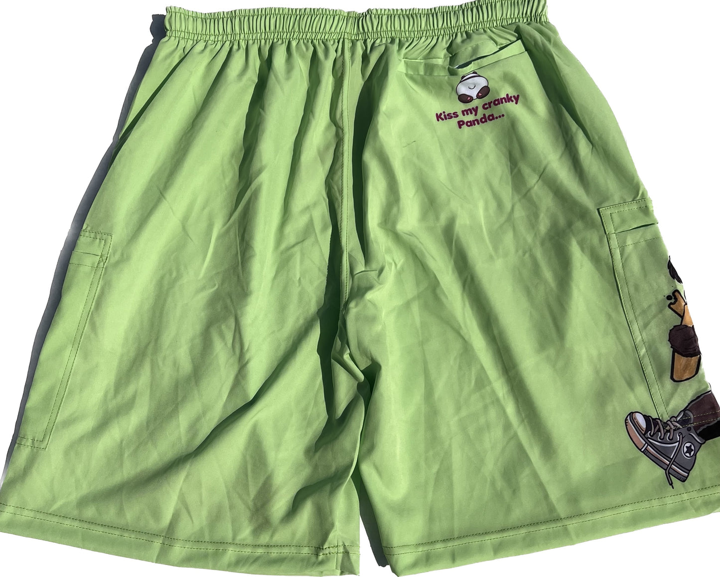 Lime Green Softball Shorts