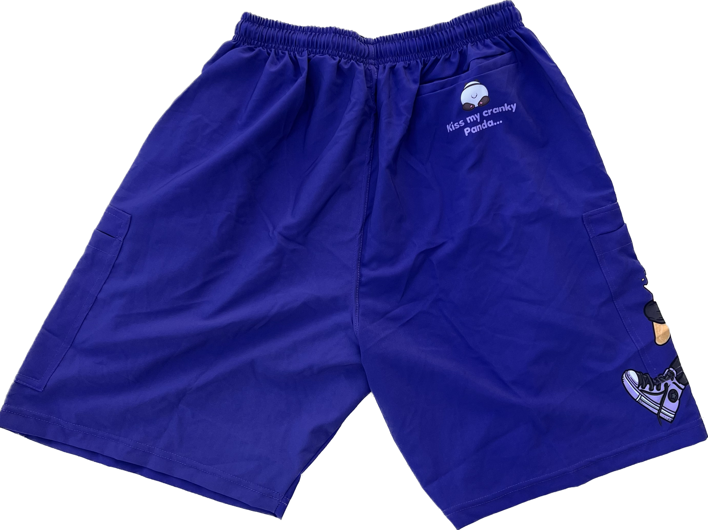Purple Softball Shorts