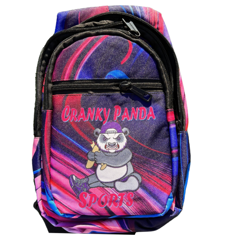 Pink & Blue Swirl Sling Bag
