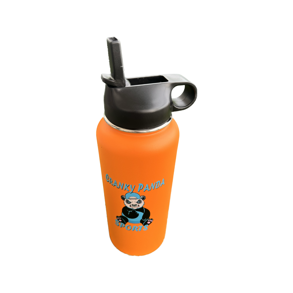 Orange Premium Large Extra Cranky Panda Tumbler