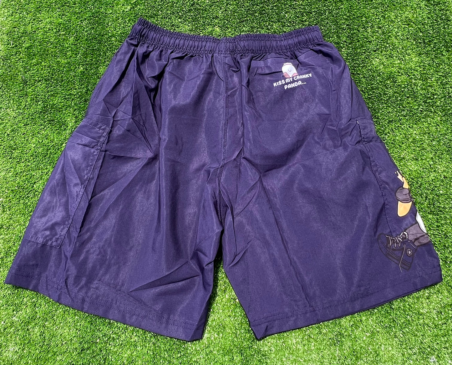 Navy Blue Softball Shorts