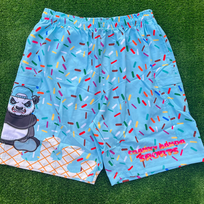 Blue Sprinkles Softball Shorts