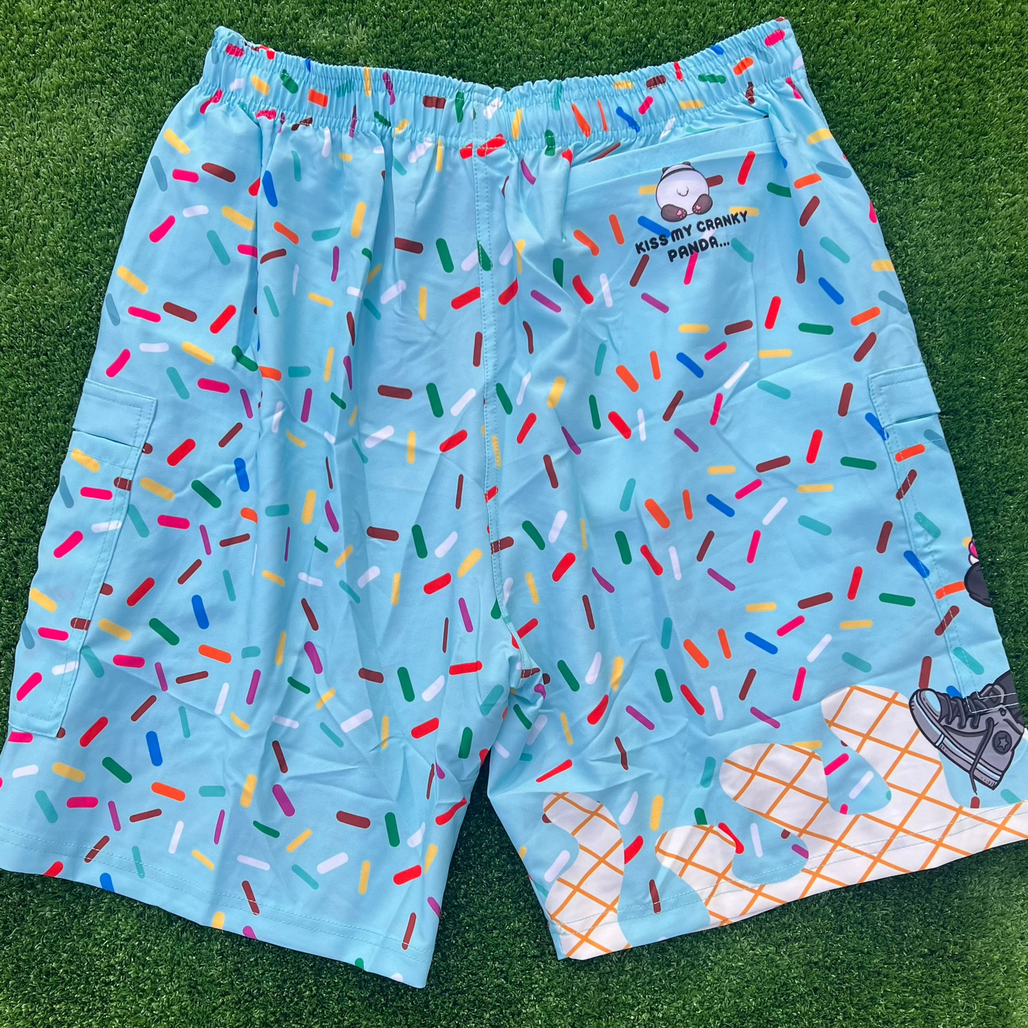 Blue Sprinkles Softball Shorts