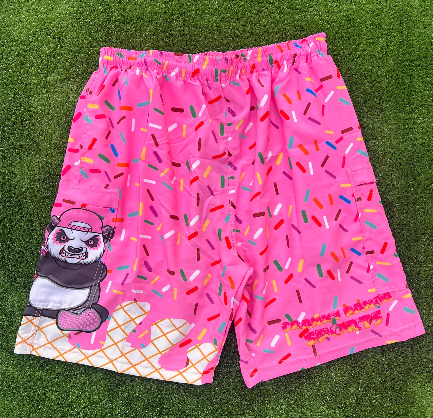 Pink Sprinkles Softball Shorts