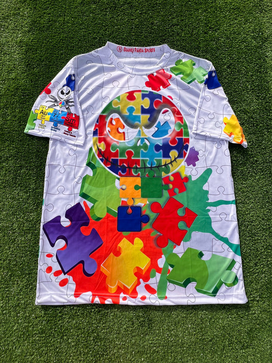 Autism Awareness Jack NBC CHRISTMAS Unisex Softball Jersey