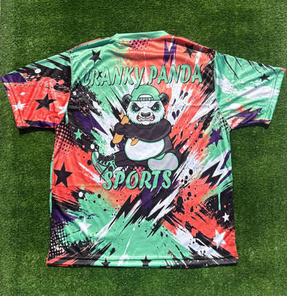 Multi color pattern  Unisex Softball Jersey