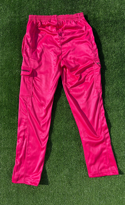Hot Pink Cargo Sweatpants