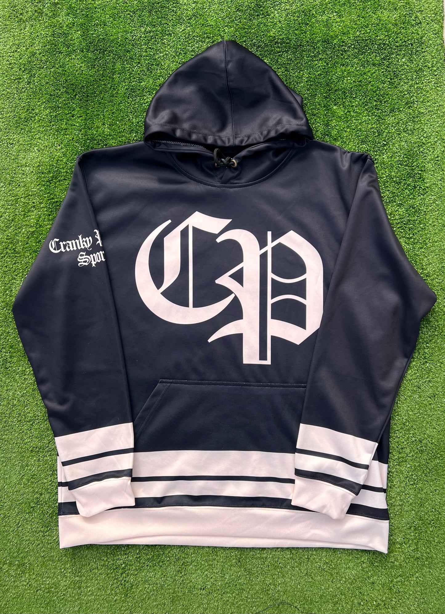 Black CP Unisex Fleece Hoodie