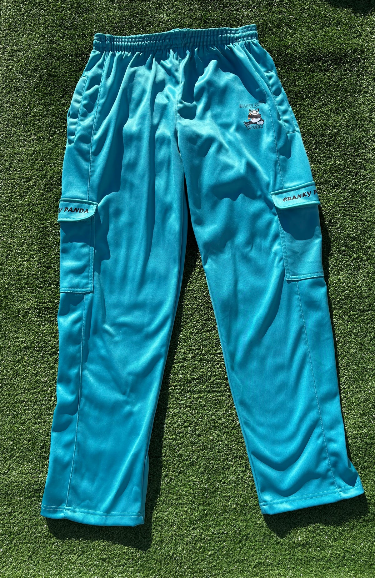 Tiffany Blue Cargo Sweatpants
