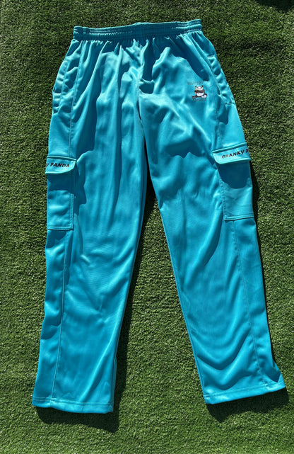 Tiffany Blue Cargo Sweatpants