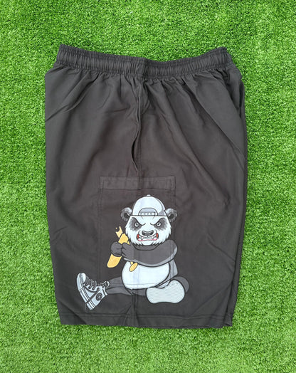 Black Softball Shorts