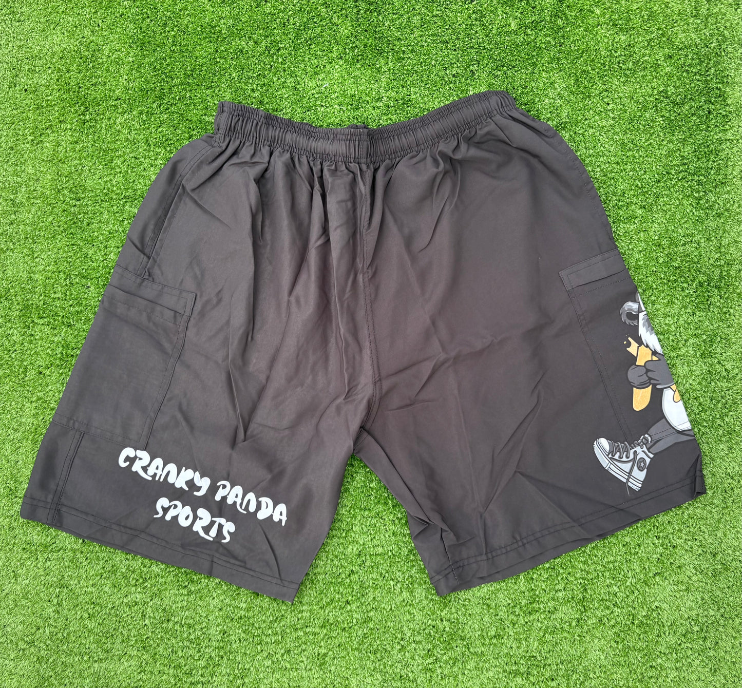 Black Softball Shorts
