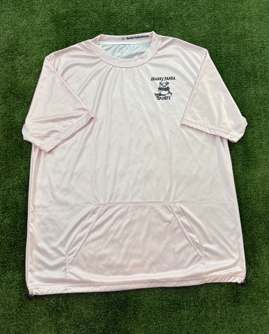 Blush Pink Unisex Short Sleeve  Jersey with pouch