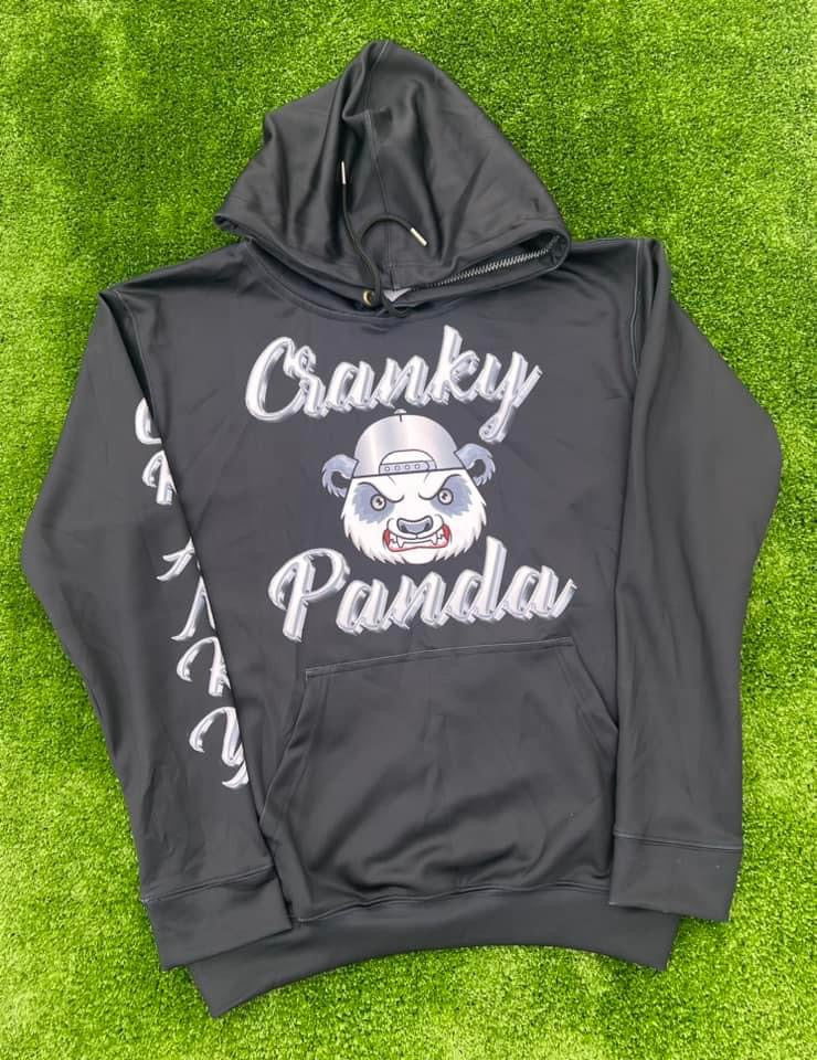 Black and Chrome Unisex Scuba Hoodie