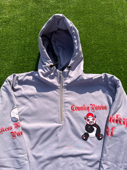 Gray and Red GFY Unisex Heavyweight Jacket
