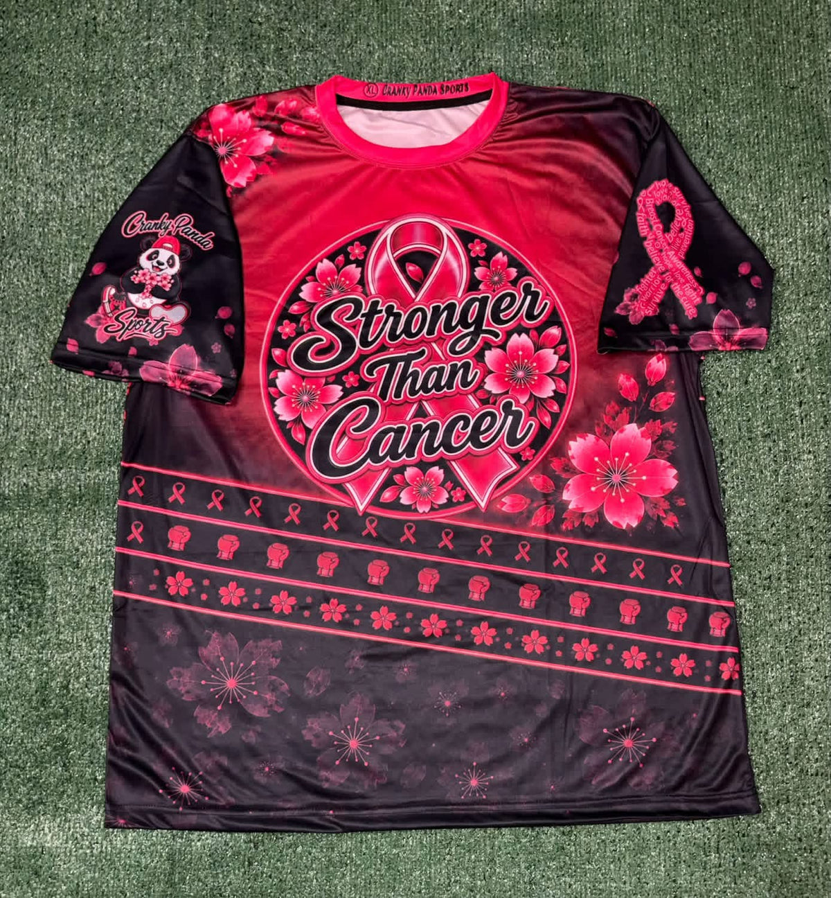 Breast Cancer Awareness STRONGER THAN CANCER Unisex Jersey