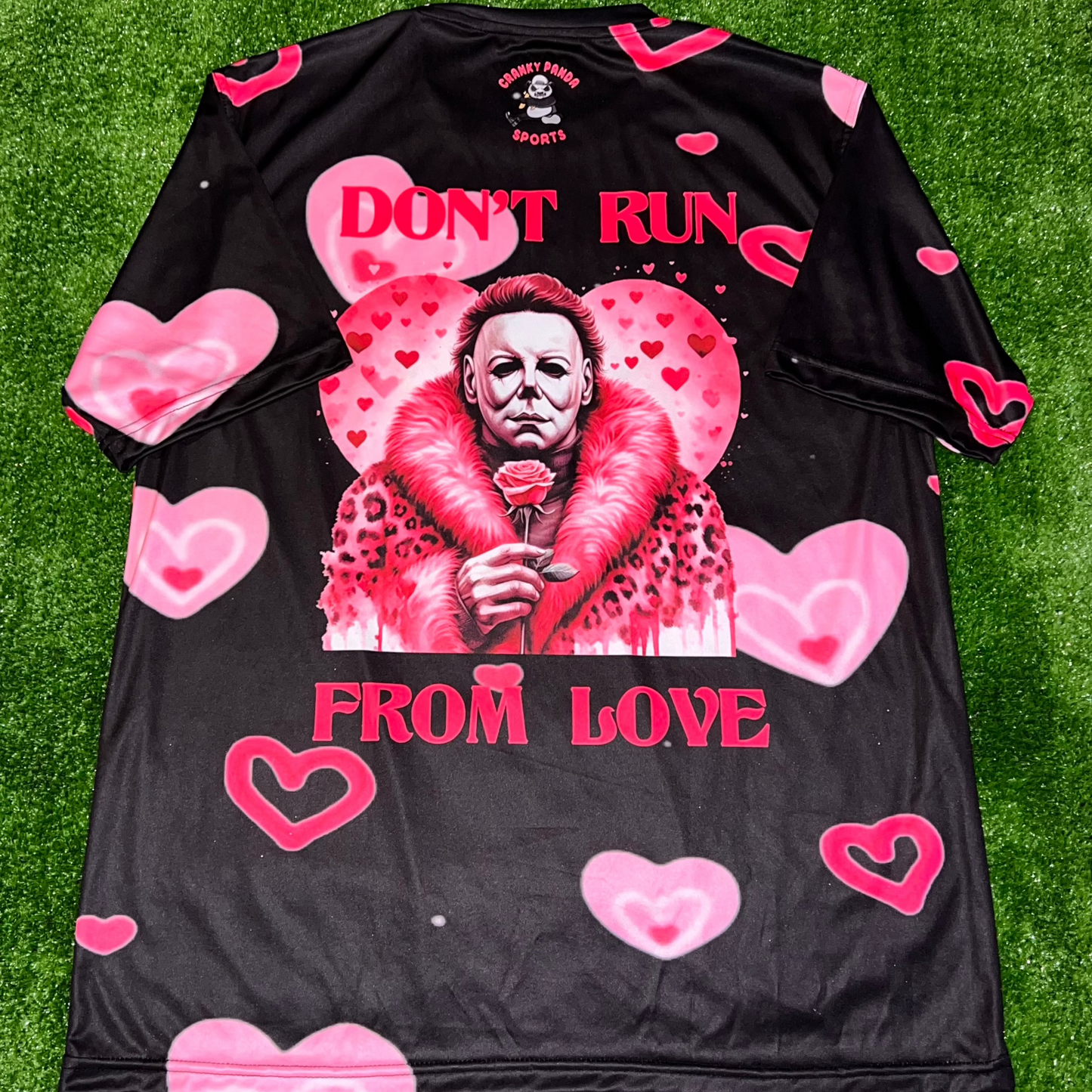 Black Love Hurts Unisex Softball Jersey