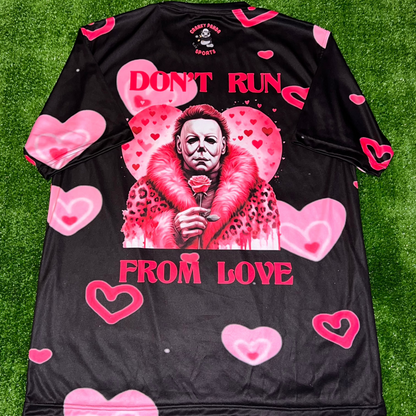 Black Love Hurts Unisex Softball Jersey