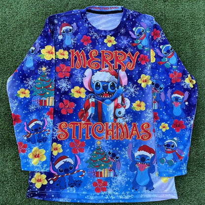 Merry Stitchmas Unisex Long Sleeve Jersey