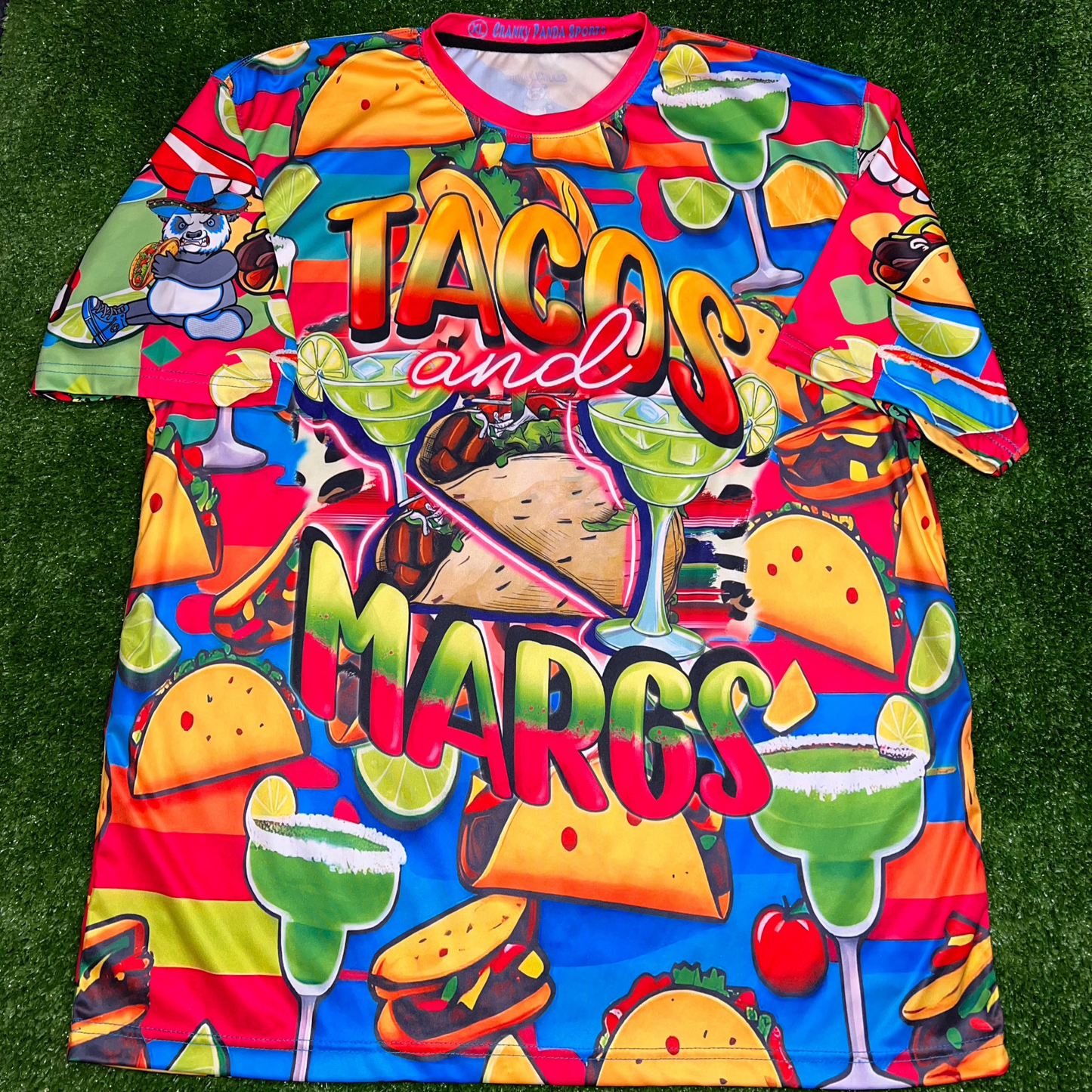 Tacos & Margs Unisex Softball Jersey