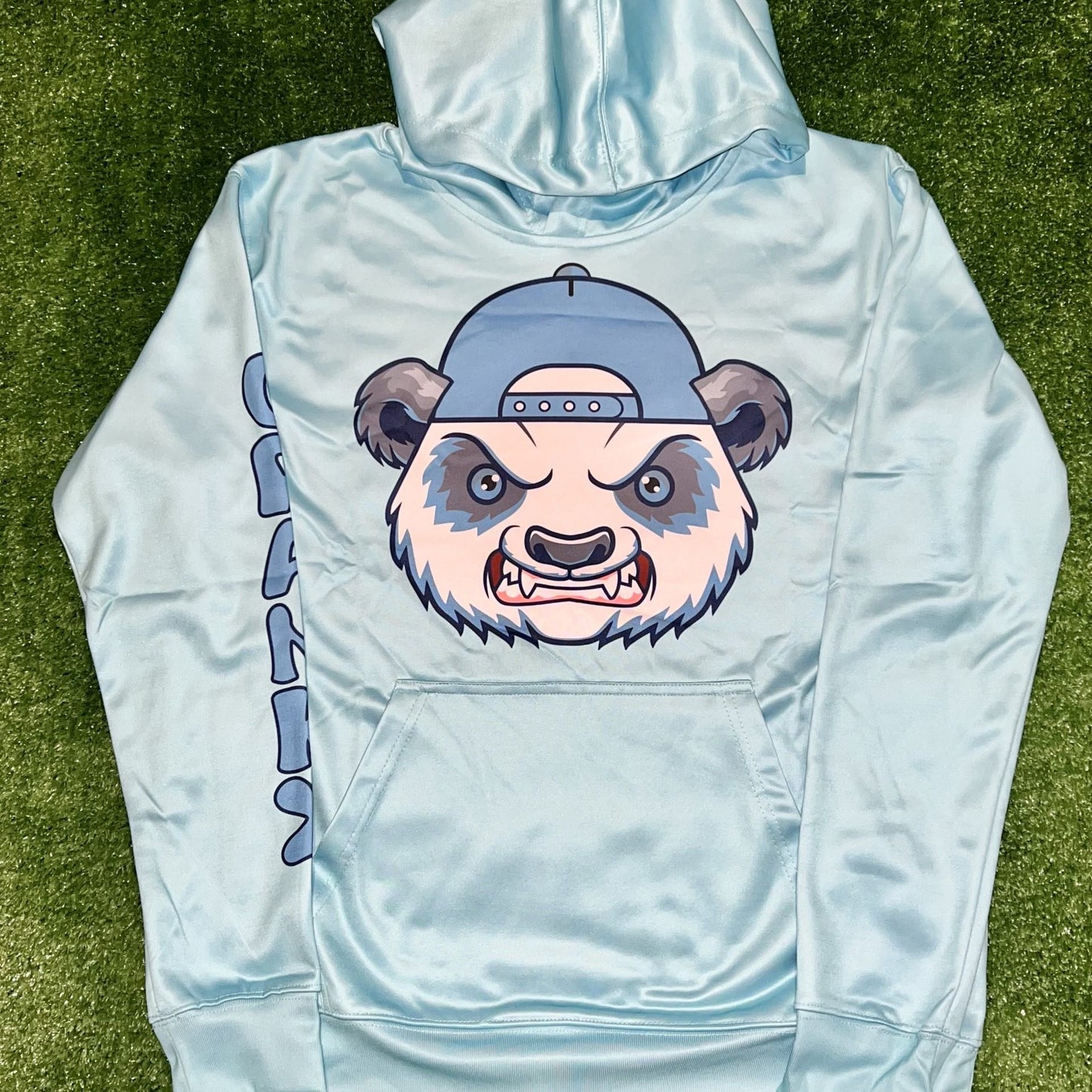 Ice Blue Unisex Fleece Hoodie