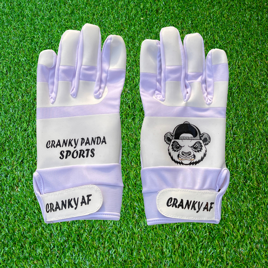 White Batting Gloves