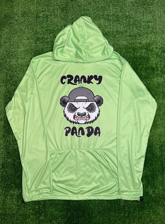 Lime Green Unisex Long Sleeve Jersey with Hood